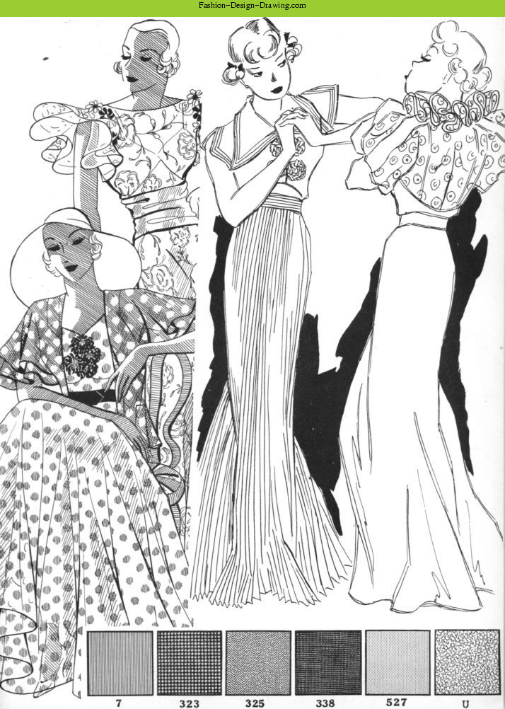 Fashion Design Drawing - Pen And Ink Sketching 1.jpg